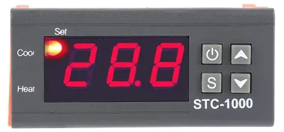 Digitaler Thermostatregler 110-220 V, -50–99 °C, LCD, Kühl/Heiz