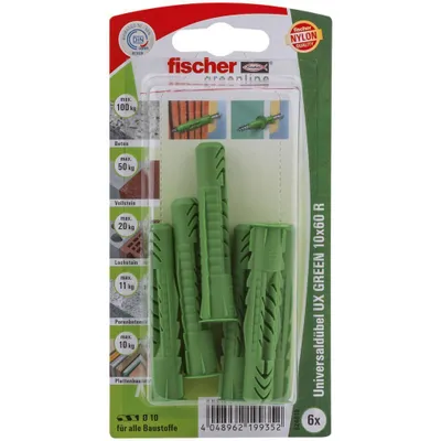 Produktbild von Universaldübel UX GREEN 10x60 R K