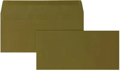 Produktbild von Briefumschläge 102x216mm 80g/qm gummiert VE=1000 Stück braun