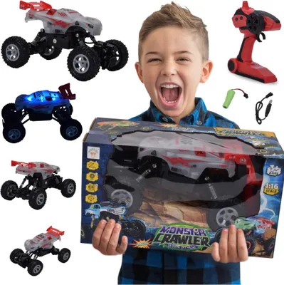 Produktbild von Lolex | RC Offroad Auto 4x4 - 26 cm - Geländewagen mit Licht - Ideal für Kinder und Erwachsene