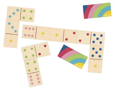 Produktbild von Janod Domino Spiel - Lernspielzeug für Kinder