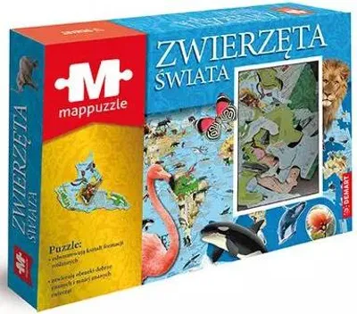 Immagine prodotto di Mappuzzle. Animali del mondo