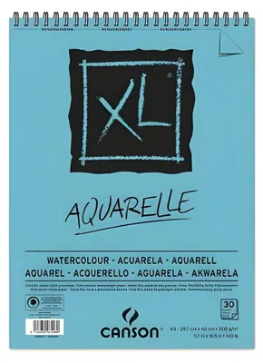 Produktbild von CANSON Skizzen und Studienblock XL Aquarelle DIN A3 30 Blatt