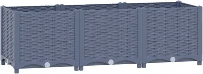 Obrázok produktu pre Vyvýšený záhon 120x40x38 cm polypropylén