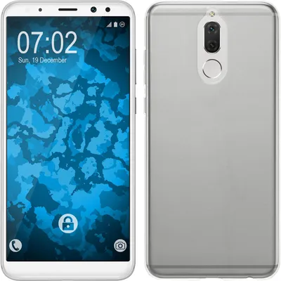 Produktbild von PhoneNatic Case kompatibel mit Huawei Mate 10 Lite - clear Silikon Hülle Slimcase Cover