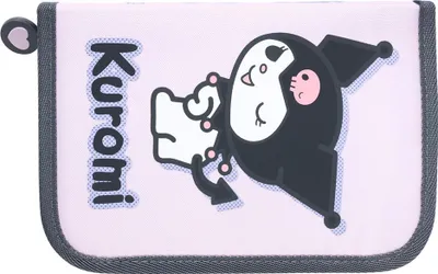 Produktbild von Kuromi Rosa Zwei-Lappen-Federmäppchen Majewski