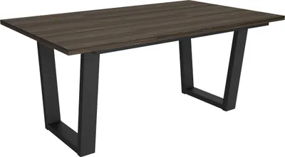 Produktbild von Esszimmertisch, 167x90x74 cm, Für 8 Gäste, Stubentisch, Dunkler Eiche