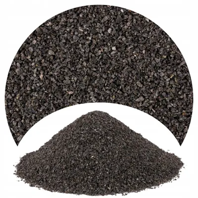 Immagine prodotto di Sabbia per acquari, basalto 0,5-1 mm, nera, 16 kg