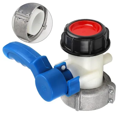 Produktbild von 75mm IBC Adapter Kugelhahn IBC Tank Zubehör Tank Ablasshahn IBC Absperrhahn für IBC Container, Wassertank, Regentonne, Kanister DN50