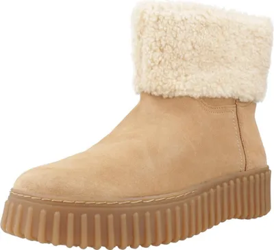 Image de Botines Mujer Modèle Clarks 167079 Couleur Brun Clair