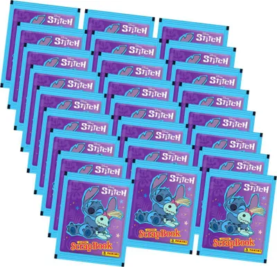 Produktbild von Panini Stitch Sticker - Super ScrapBook Sammelsticker (2025) - 25 Tüten