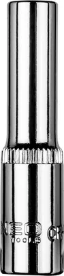 Produktbild von NEO TOOLS Sechskant Steckschlüssel lang 1/4", 6 mm