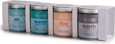 Produktbild von AquaFinesse Spa Crystals Spa de Luxe Düfte Badesalz 4er Pack