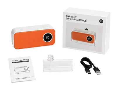 Produktbild von INfloo JK-470 Kabelloser Auto Duftdiffusor USB-C Aroma Zerstäuber 3 Modi