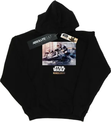 Obrázek produktu pro Star Wars - Chlapecká mikina s kapucí "The Mandalorian" BI47543 (104) (Black)