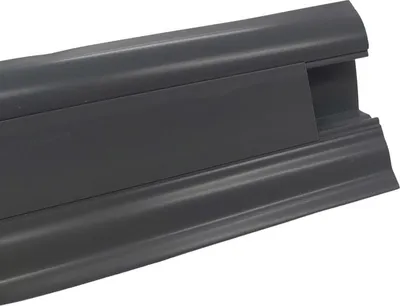 Zdjęcie produktu dla Listwa przypodłogowa SLK50 W146 Ciemnoszara 2,5 m - Narożnik (zewnętrzny)