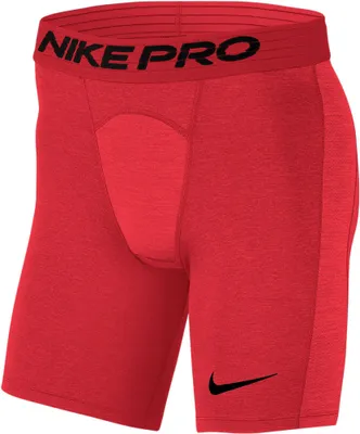 Image de Cuissard Hommes Nike Pro, Rouge Universitaire/Noir - S/T