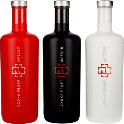 Produktbild von Rammstein Vodka Feuer & Wasser 40% Vol. 0,7l