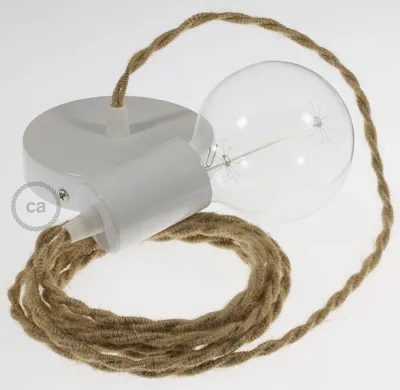 Produktbild von Creative Cables Tn06 1 M Hängelampe Pendel Beige Beige One Size