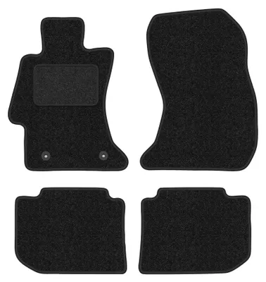 Immagine prodotto di Tappetini in moquette per Subaru XV 2011-2017 (crossover) – set 4 pezzi, antracite, su misura – Wielganizator ANTHRA
