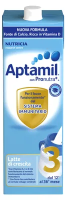 Immagine prodotto di Aptamil 3 Latte Crescita 1000 Ml