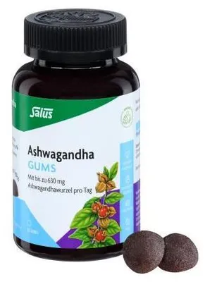 Obrázok produktu pre Salus Ashwaghanda žuvačky 50 ks, 175 g