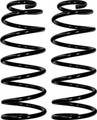 Productafbeelding van Set ophangingsveren voor de vooras, schroefveer, diameter 12,2 mm, merk EIBACH, geschikt voor onder andere VW GOLF
