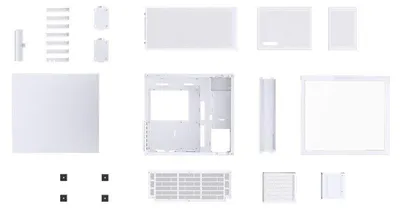 Image de Jonsbo D41 MESH Boîtier ATX, verre trempé