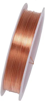 Produktbild von Kupferdraht 0,2 mm - 10 Meter für Schmuckherstellung und Basteln