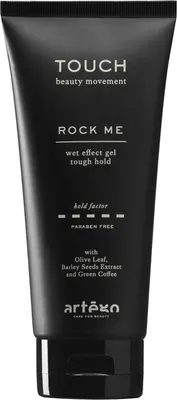 Produktbild von Artègo Touch Rock Me Wet Effect Gel Haargel für starken Halt 200 ml