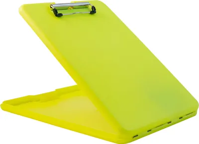 Produktbild von Läufer Schreibplatte SlimMate Safety, leuchtgelb 055801 (Schreibbrett Saunders)
