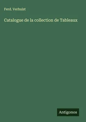 Produktbild von Catalogue de la collection de Tableaux