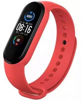 Obrázok produktu pre Náramok pre fitness náramok Xiaomi Mi Band, modely M5 a M6, farba: červená