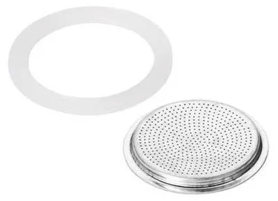 Ersatz-Filter mit Silikondichtung für Kaffeemaschine 2 Tassen