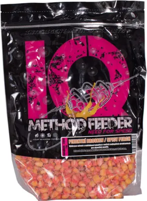 Zdjęcie produktu dla LK Baits IQ Method Feeder Corn 1kg Pikantna brzoskwinia