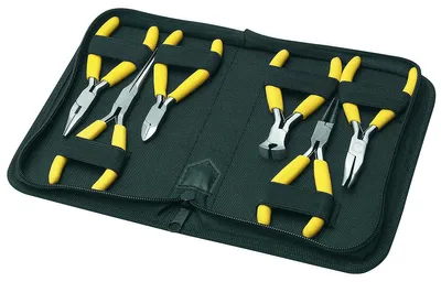 Produktbild von Pebaro Zangen-Set Schmuck basteln 6-teilig im Etui - Bastelwerkzeug