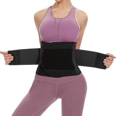 Produktbild von Famanu Fitnessgurt Verstellbar - Tailletrimmer für Herren und Damen