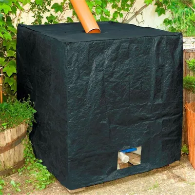 Produktbild von IBC Container Cover Wassertank Abdeckung anthrazit