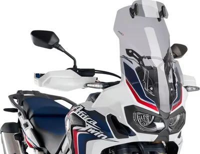 Produktbild von PUIG 8906H Tourenscheibe mit Spoilerscheibe  passend fuer HONDA CRF1000L AFRICA TWIN Getönt
