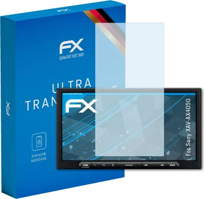 Produktbild von atFoliX FX-Clear 3x Schutzfolie kompatibel mit Sony XAV-AX4050 Displayschutzfolie