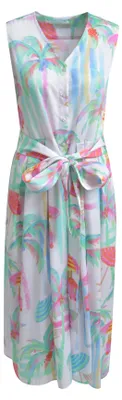 Produktbild von Milano (21) SLEEVELESS V-NECK MIDIDRESS, PLACKE 1103 1103 38