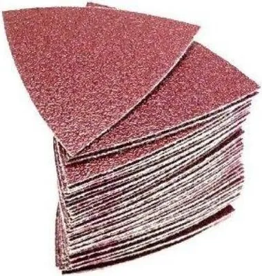 Image de Abrasif en feuille non perforées pour FEIN - GR.60/80/120/180/240 - 50 pièces - 63717082033
