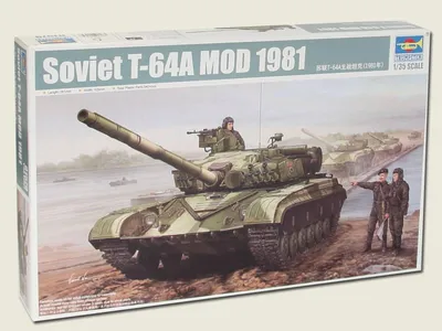 Obrázok produktu pre Trumpeter Sovietsky T-64A MOD 1981 1:35