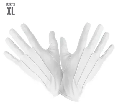 Obrázek produktu pro Pár "BÍLÝCH RUKAVIC" velikosti XL