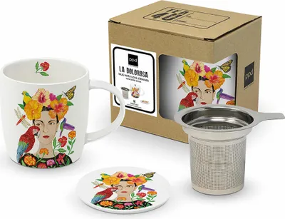 Obrázok produktu pre PPD La Dolorosa T-Mug, šálka, hrnček, so sitkom a viečkom, New Bone China, 350 ml, 160401724
