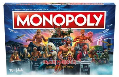 Obrázok produktu pre Monopoly Iron Maiden – rocková stolová hra pre 2 až 6 hráčov od 8 rokov