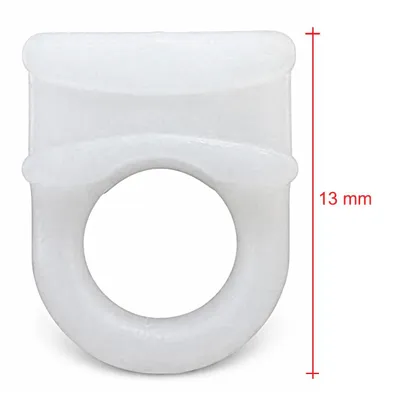 Image de rewagi 100 pièces oeillets - glisseurs, glisseurs de rideaux, rideaux - blanc CIE