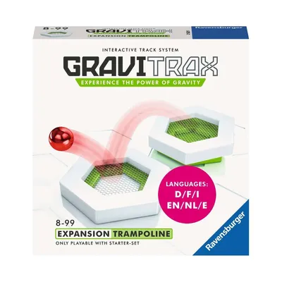 Zdjęcie produktu dla Ravensburger GraviTrax Trampoline, Zestaw eksperymentowy, Inżynieria, 8 lat(a), Wielobarwny
