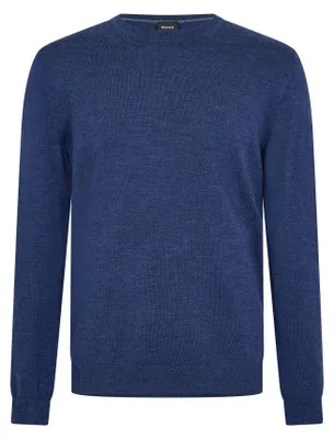 Produktbild von Boss - Sweatshirt für Herren, Rundhalsausschnitt, Regulär, Langärmlig GT20505 (L) (Mittelblau)