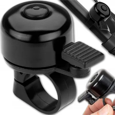 Zdjęcie produktu dla Tg67416 Dzwonek Rowerowy Metalowy Mechaniczny Głośny Miejski
